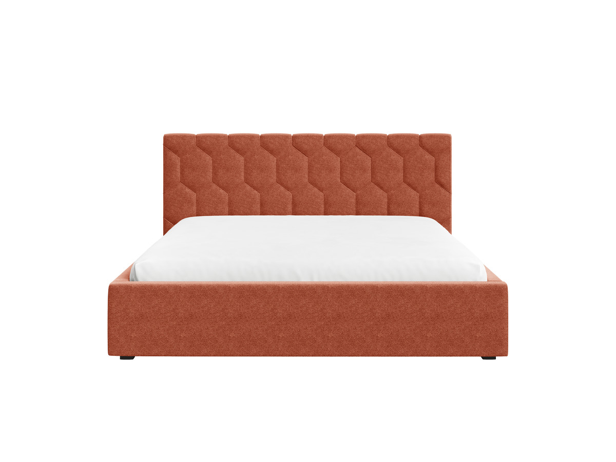 Lit coffre ROCCA tissu chenille