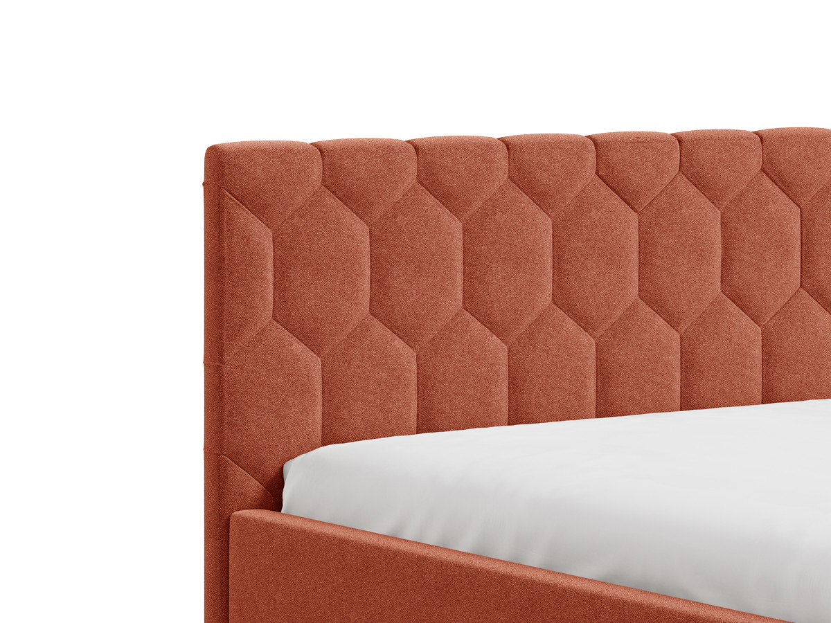 Lit coffre ROCCA tissu chenille
