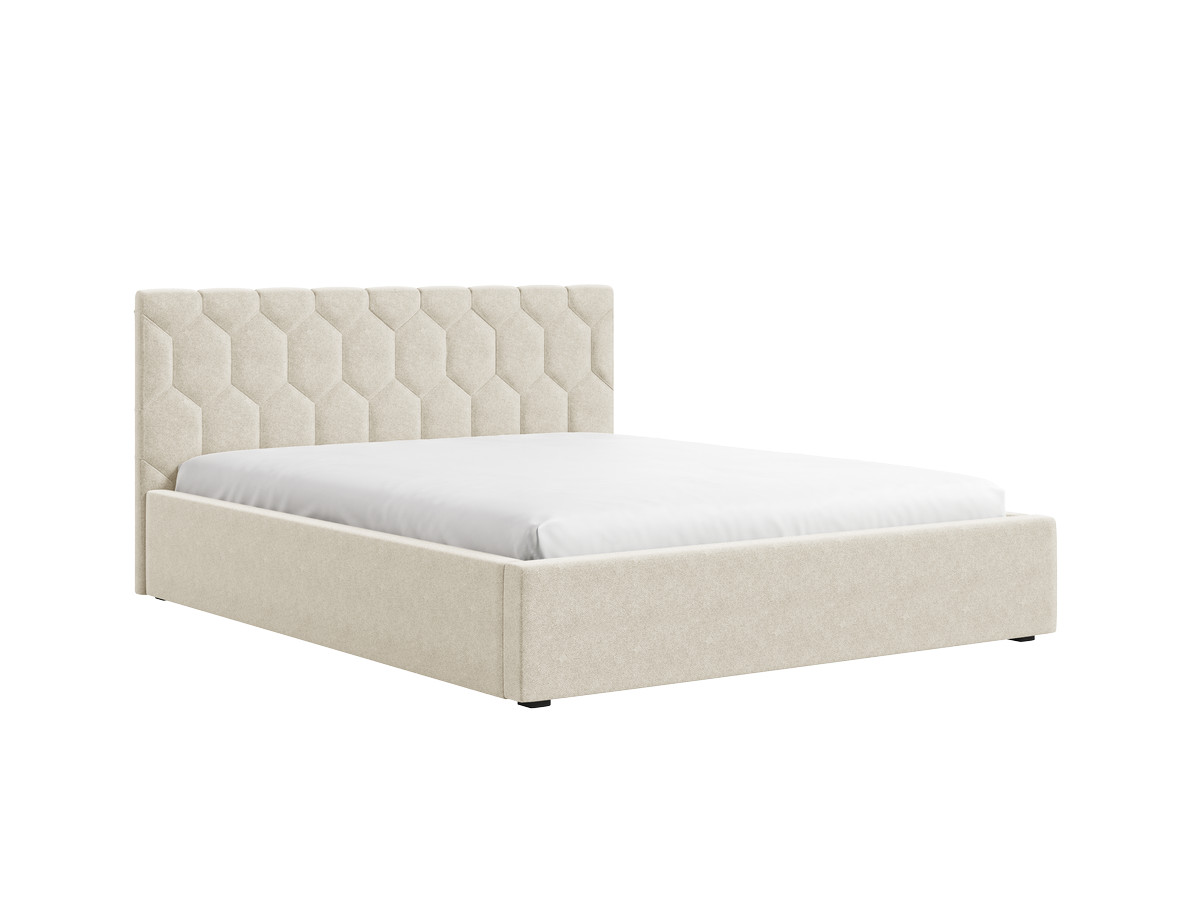 Lit coffre ROCCA tissu chenille