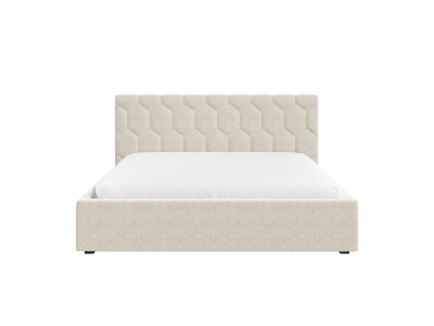 Lit coffre ROCCA tissu chenille