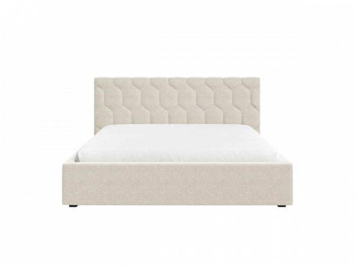 Lit coffre ROCCA tissu chenille