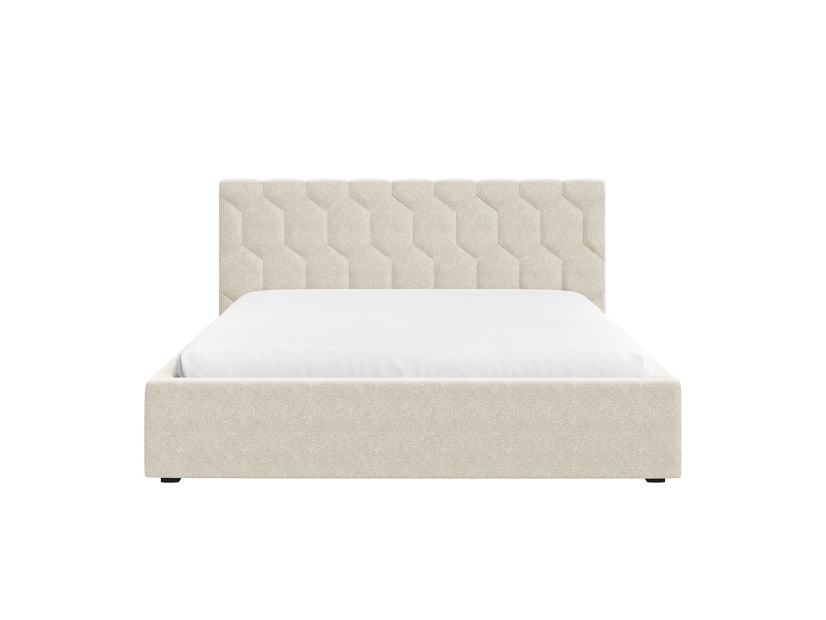 Lit coffre ROCCA tissu chenille