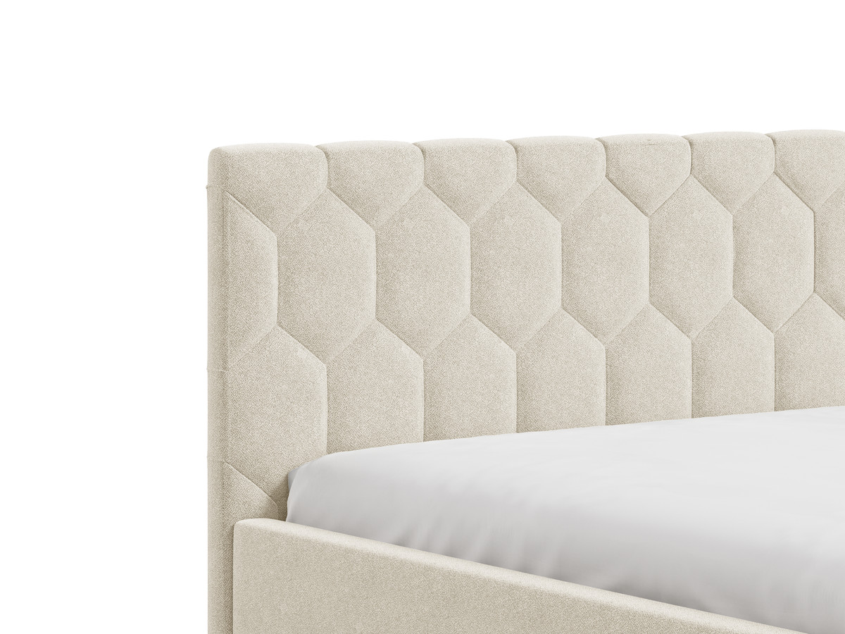 Lit coffre ROCCA tissu chenille