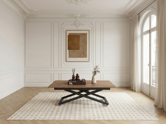 Table basse extensible et relevable DIANA