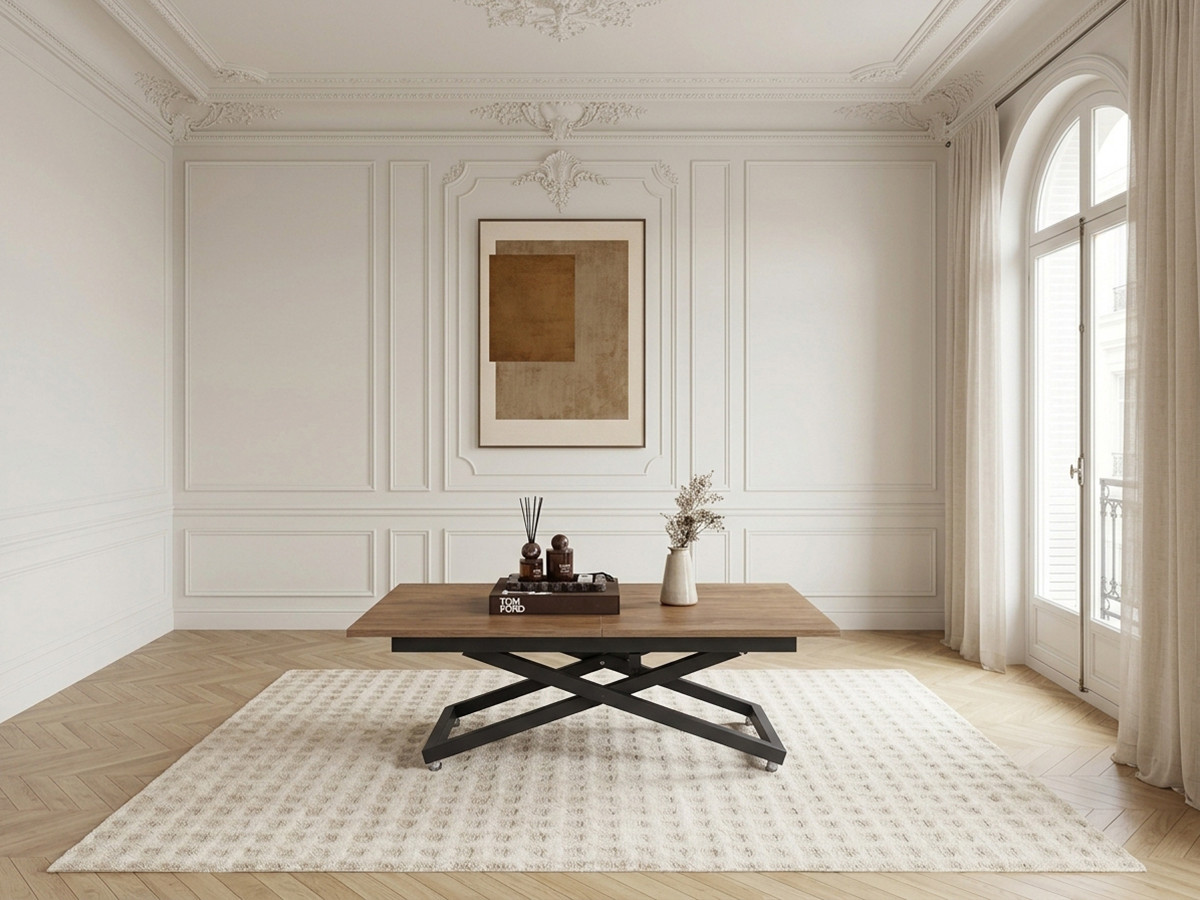 Table basse extensible et relevable DIANA