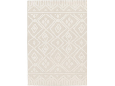 Tapis poils ras RICCI motif abstrait