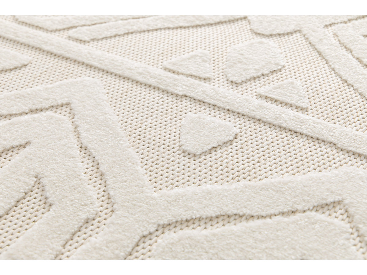 Laagpolig vloerkleed RICCI met abstract motief