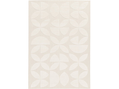 Tapis poils ras MAE motif abstrait