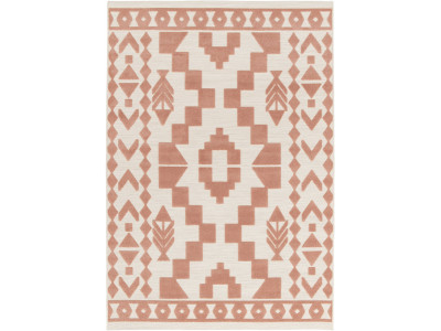 Tapis poils ras ABIGAELLE motif abstrait