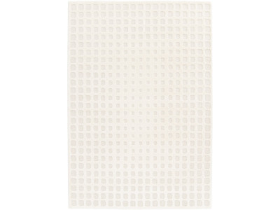 Tapis poils ras LARRY motif abstrait