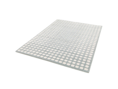 Tapis poils ras LARRY motif abstrait