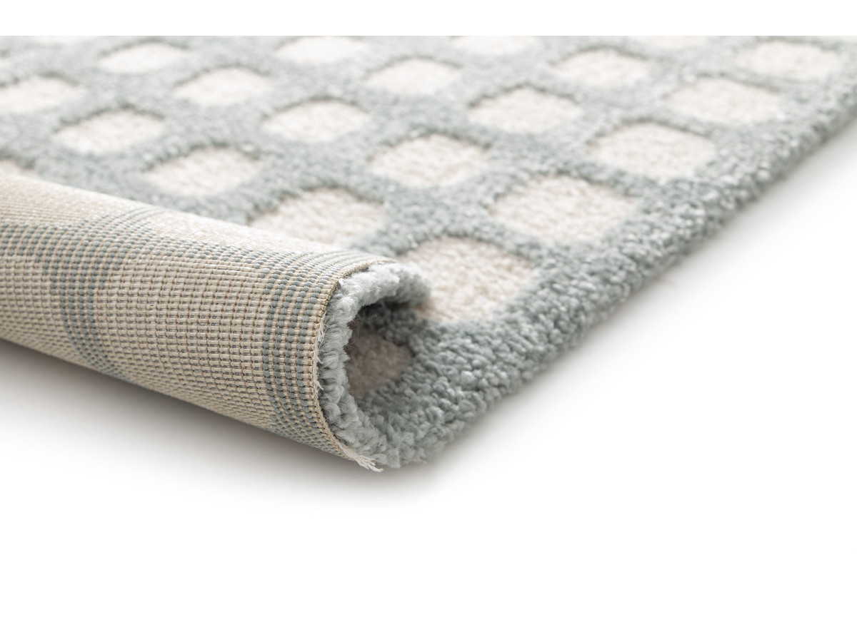 Laagpolig vloerkleed LARRY met abstract motief