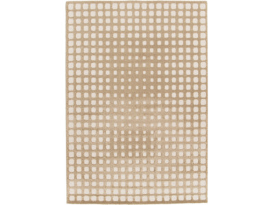 Tapis poils ras LARRY motif abstrait