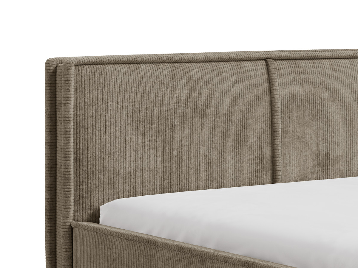 Lit coffre PALATIUM tissu velours