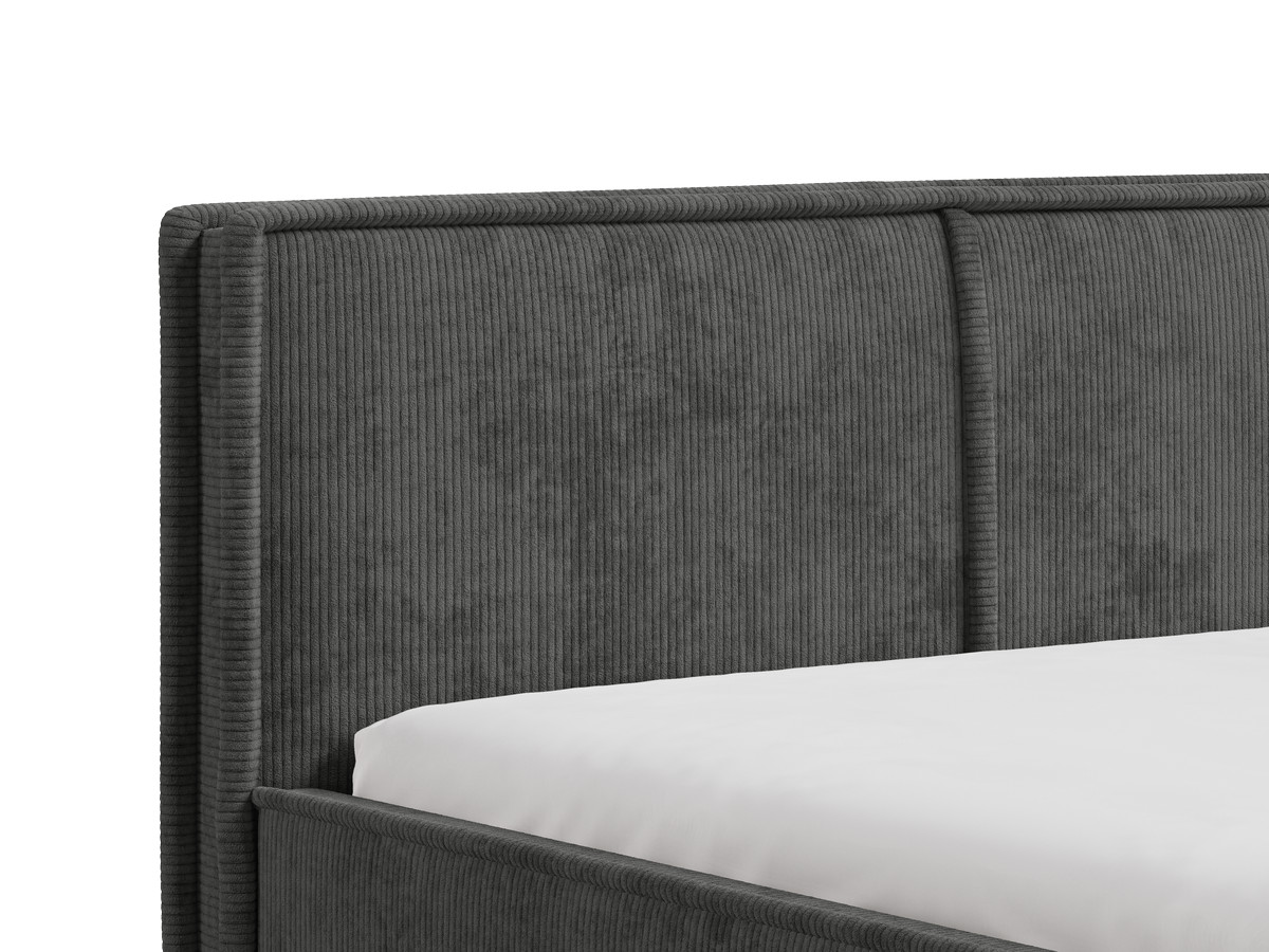 Bed met opbergruimte PALATIUM van fluweelstof