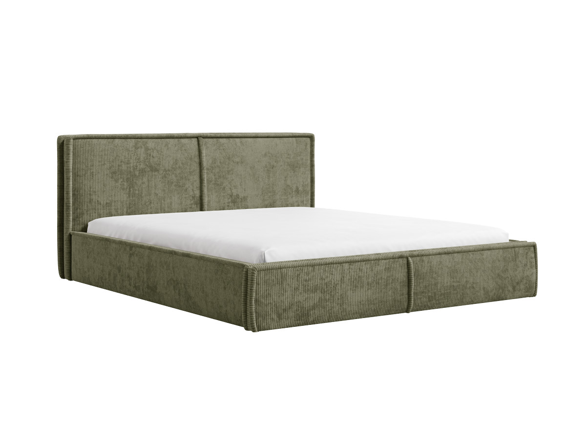 Lit coffre PALATIUM tissu velours
