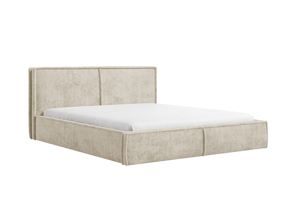 Lit coffre PALATIUM tissu velours