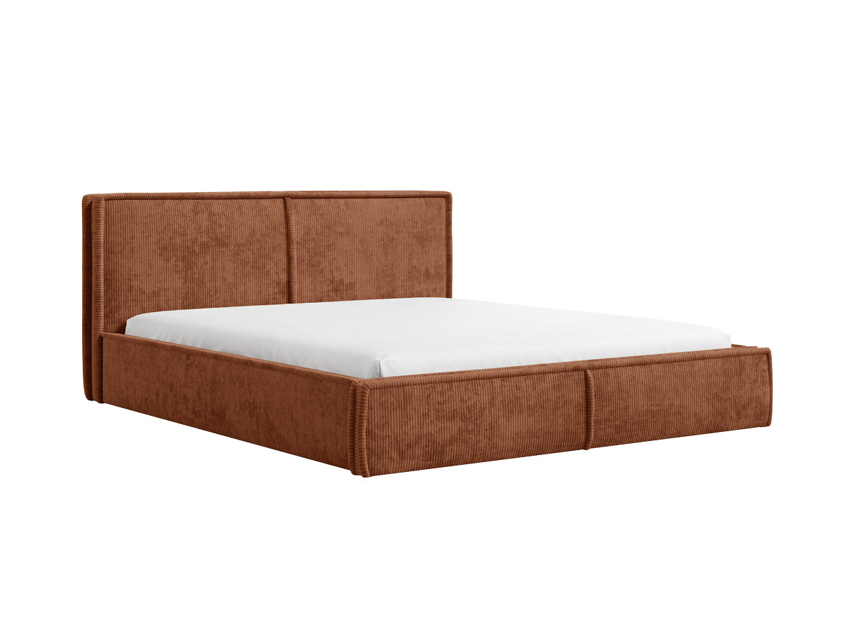 Lit coffre PALATIUM tissu velours