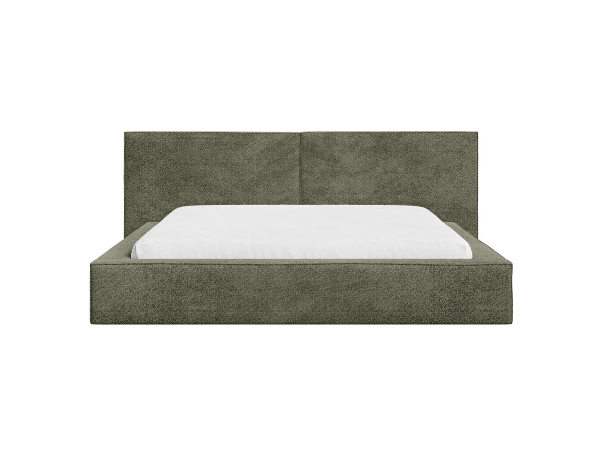 VICTOIRE-opbergbed van boucléstof