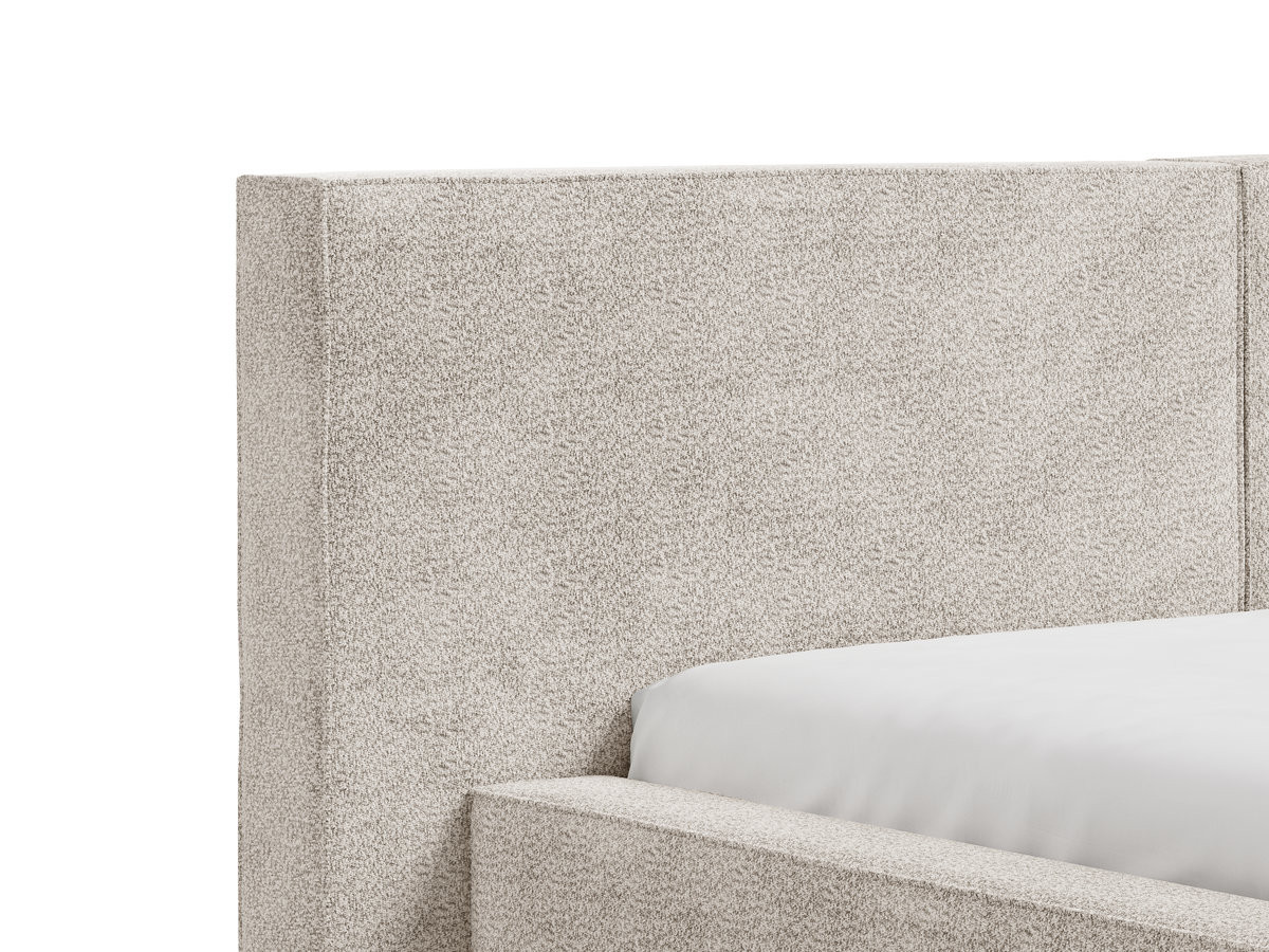 VICTOIRE-opbergbed van boucléstof
