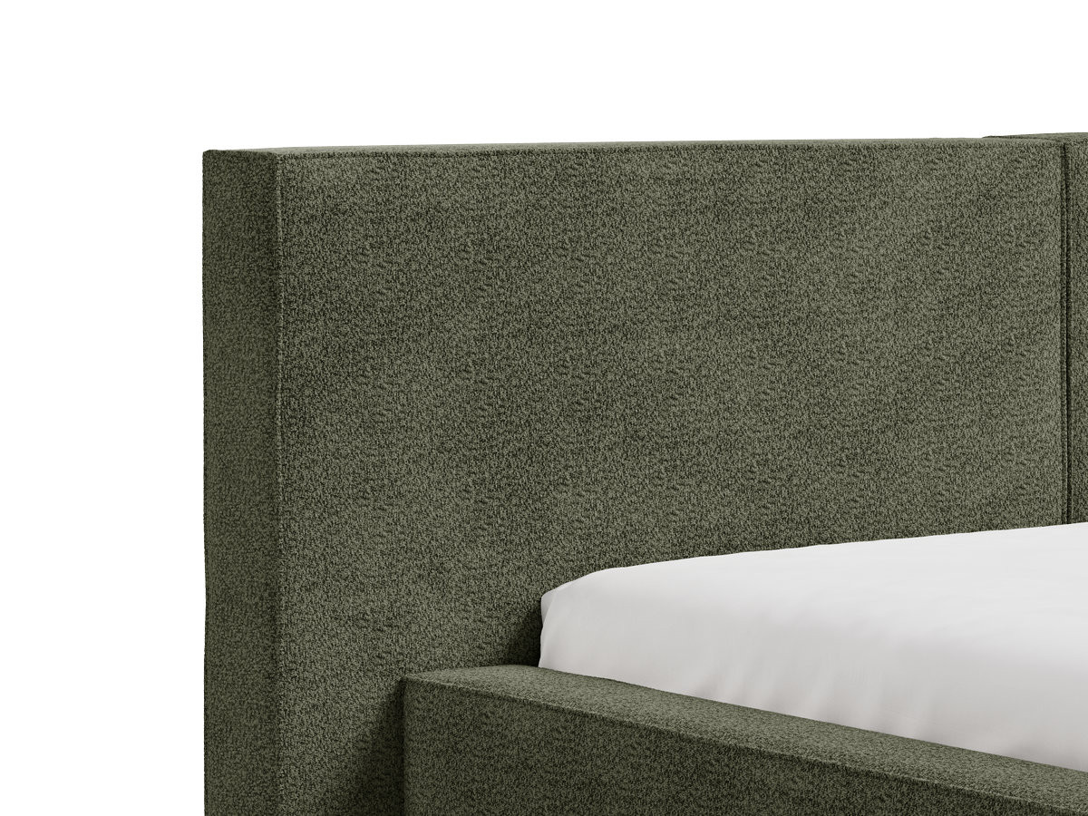VICTOIRE-opbergbed van boucléstof