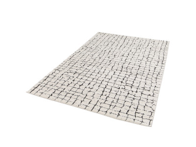 Tapis poils ras NEBULIA motif abstrait