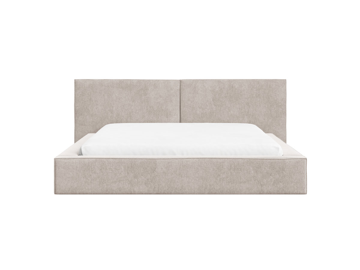 Lit coffre VICTOIRE tissu chenille