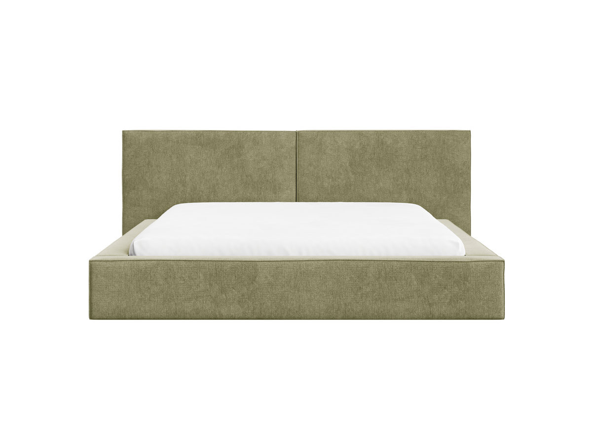 Lit coffre VICTOIRE tissu chenille