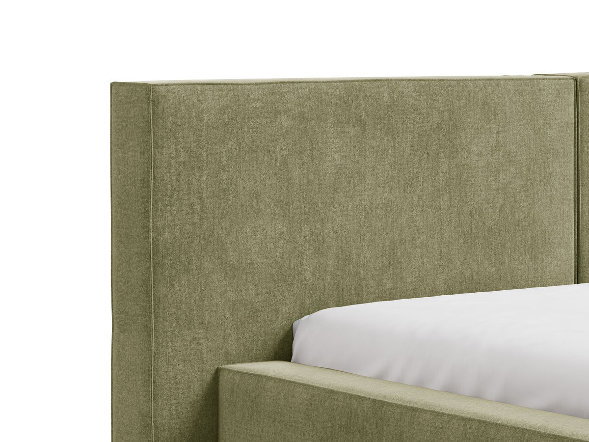 Lit coffre VICTOIRE tissu chenille