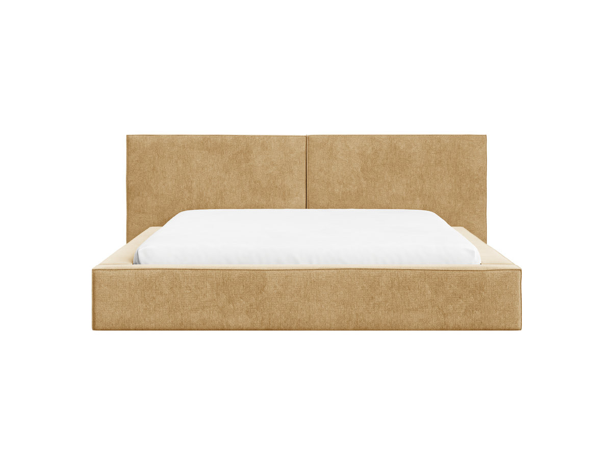 Lit coffre VICTOIRE tissu chenille