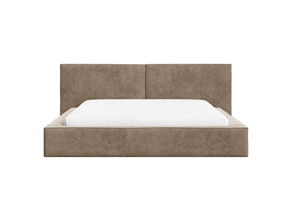 Lit coffre VICTOIRE tissu chenille