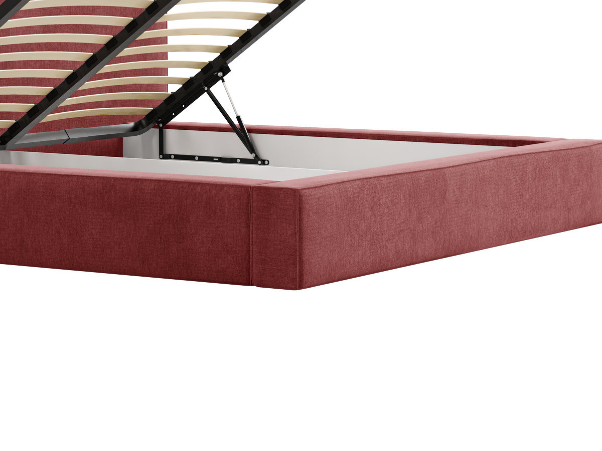 Lit coffre VICTOIRE tissu chenille