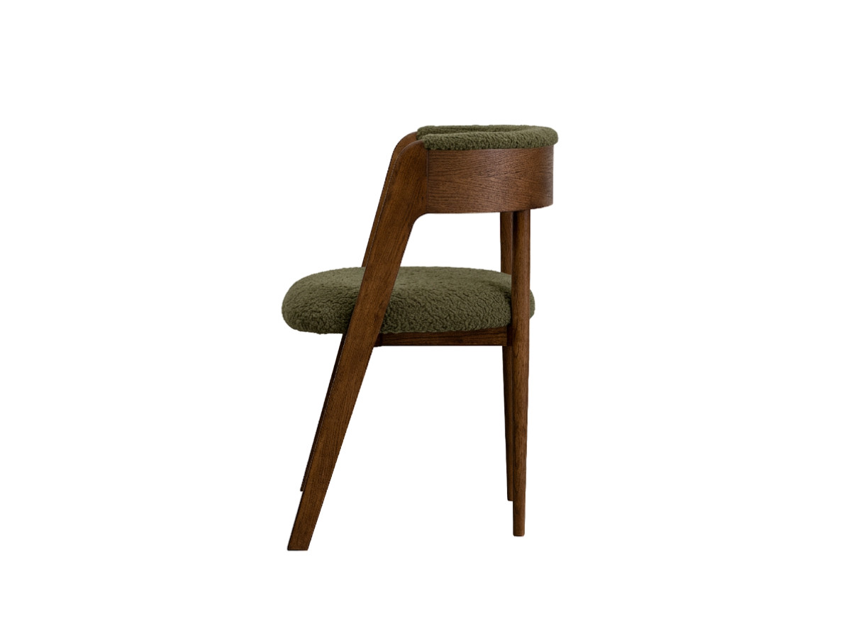 PRADO Eetkamerset met verlengbare tafel 120 tot 204 cm + set BASTIDE stoelen met massief eiken fineer