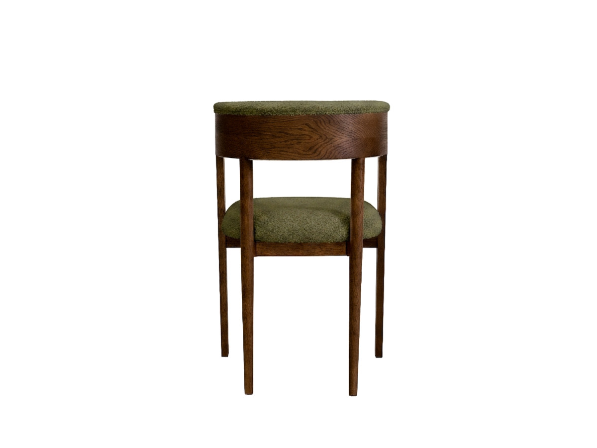 PRADO Eetkamerset met verlengbare tafel 120 tot 204 cm + set BASTIDE stoelen met massief eiken fineer