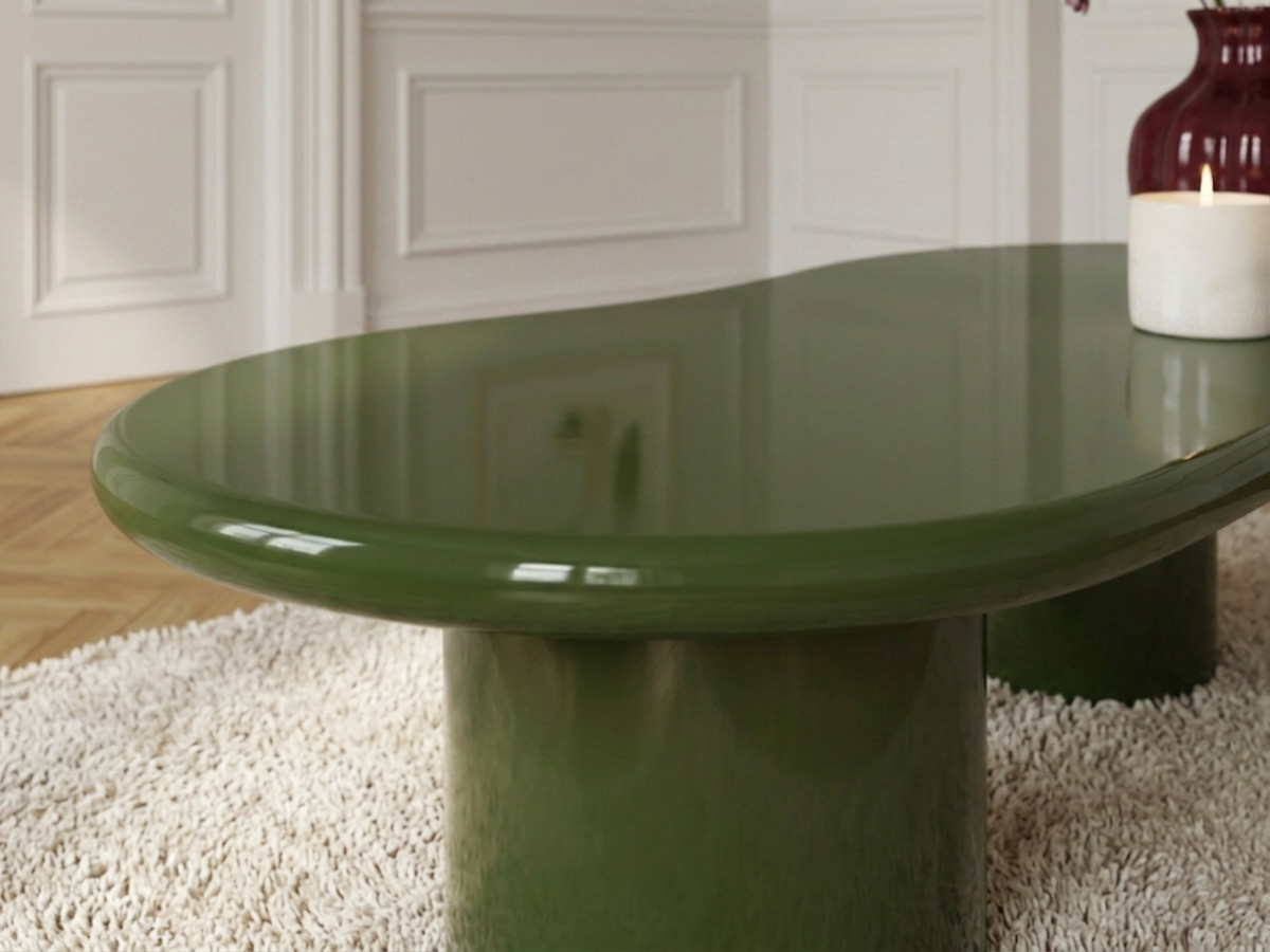 Table basse organique 120 cm CAMI