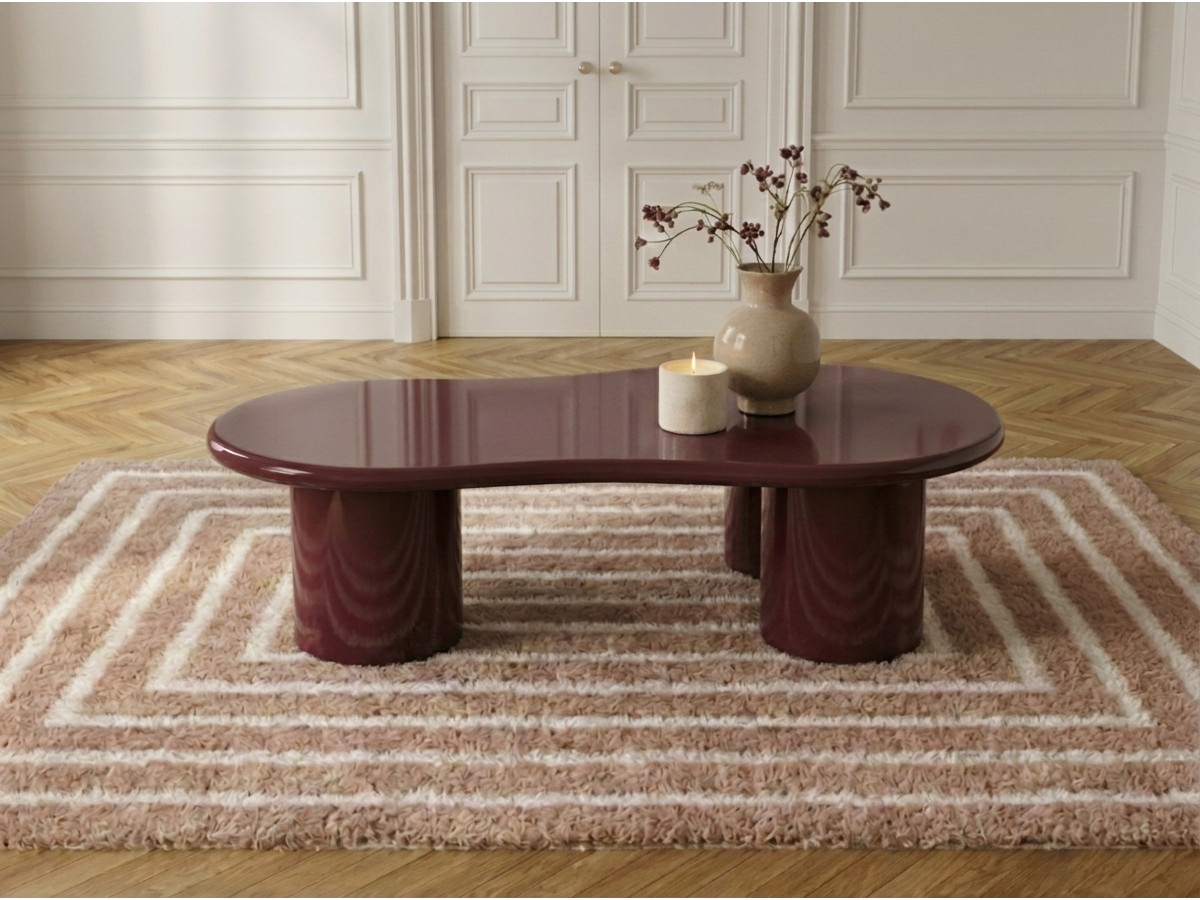 Table basse organique 120 cm CAMI