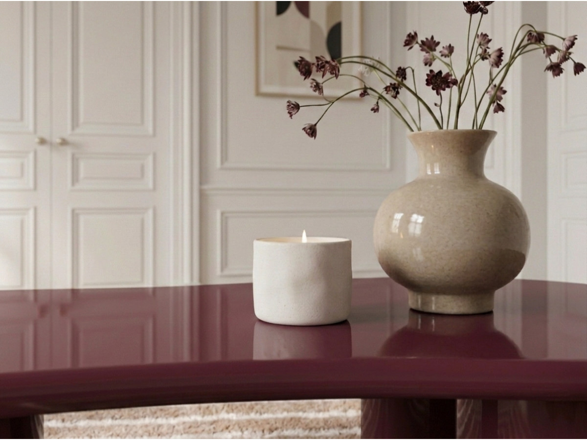Table basse organique 120 cm CAMI