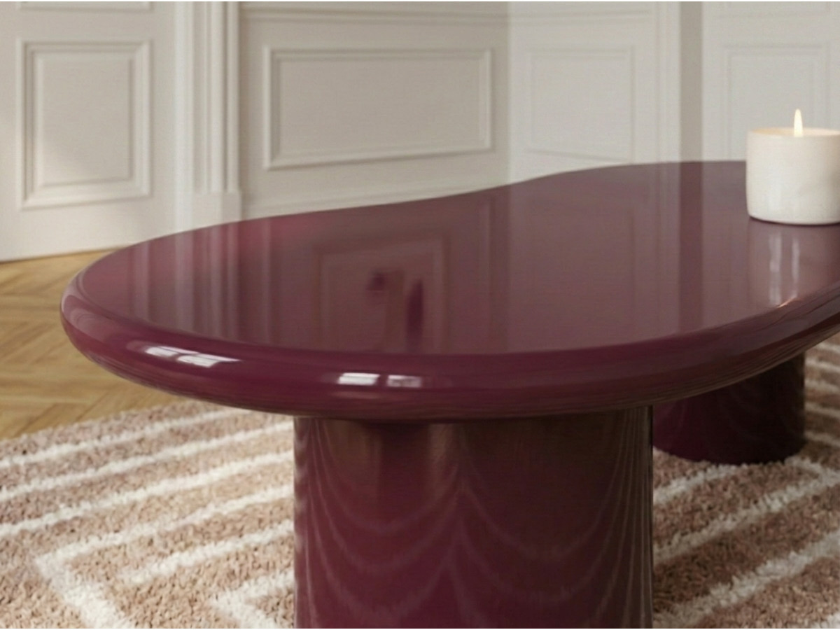 Table basse organique 120 cm CAMI