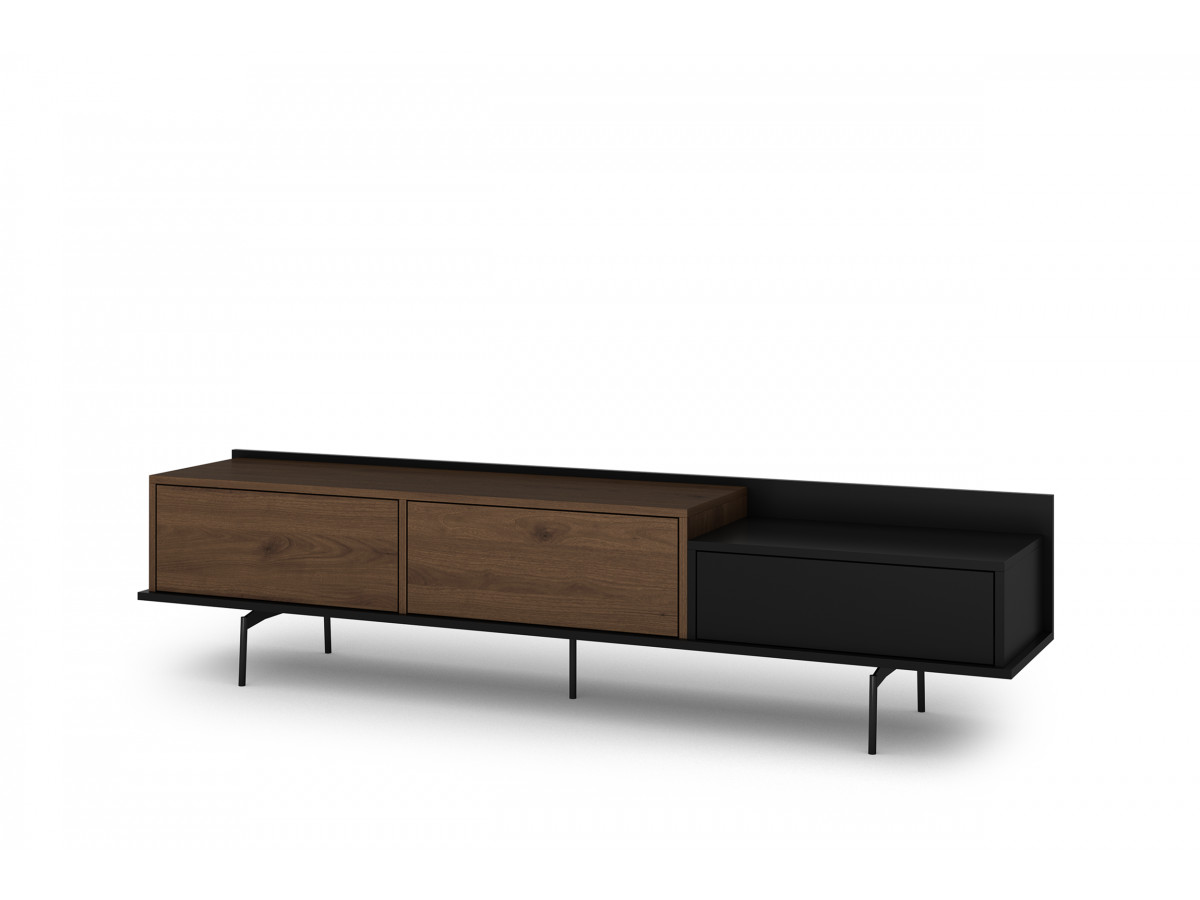 FREDA tv-meubel 2 deuren 1 lade 200 cm