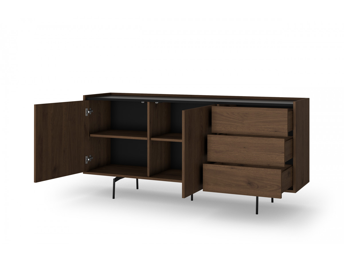 FREDA dressoir 2 deuren 3 lades 170 cm
