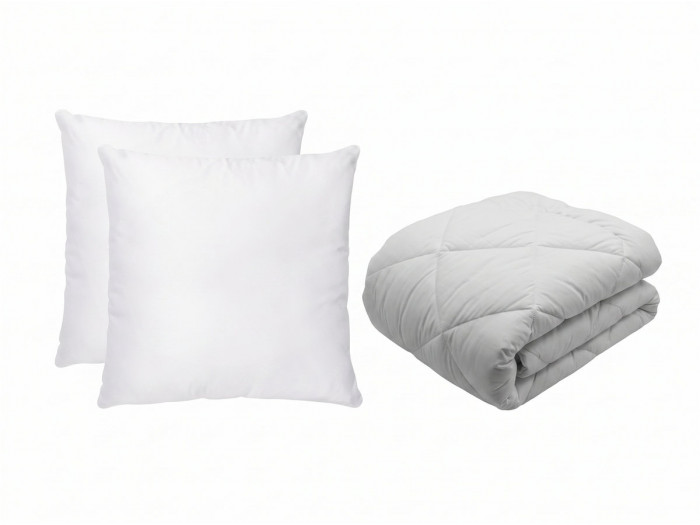 Pack LORIOT couette 240 x 260 cm + 2 coussins