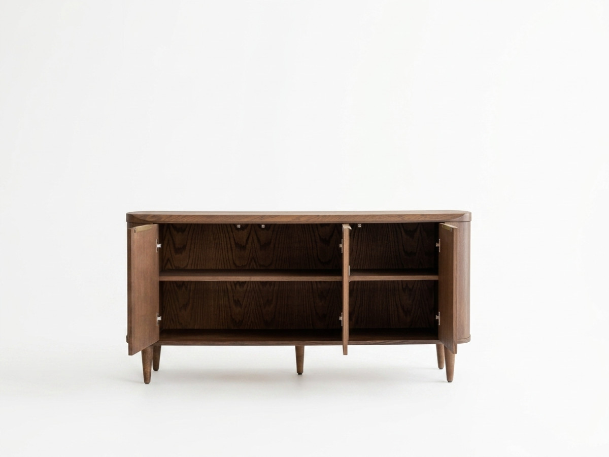 Dressoir 3 deuren 180 cm MAZARGUES eiken fineer