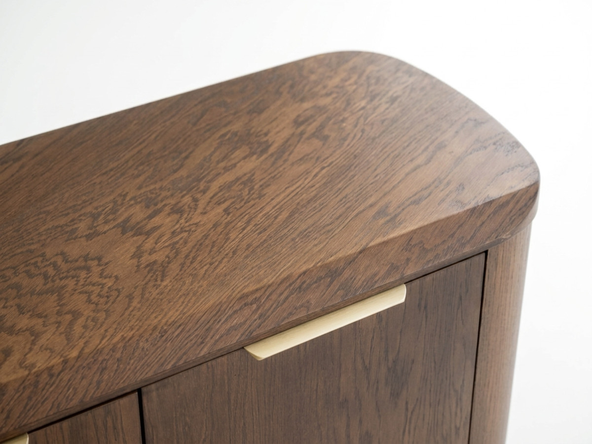 Dressoir 3 deuren 180 cm MAZARGUES eiken fineer