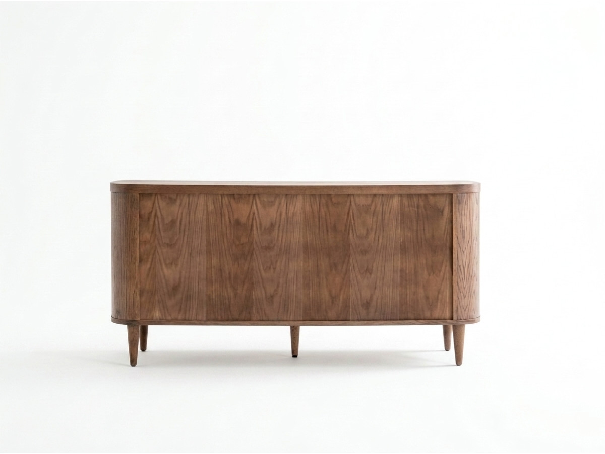 Dressoir 3 deuren 180 cm MAZARGUES eiken fineer