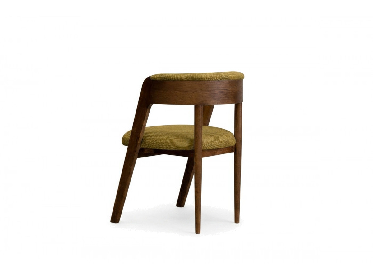 Eetkamerset PRADO met verlengbare eettafel 110 tot 210 cm + 4 stoelen BASTIDE in groene zijden stof uit LVMH-huizen