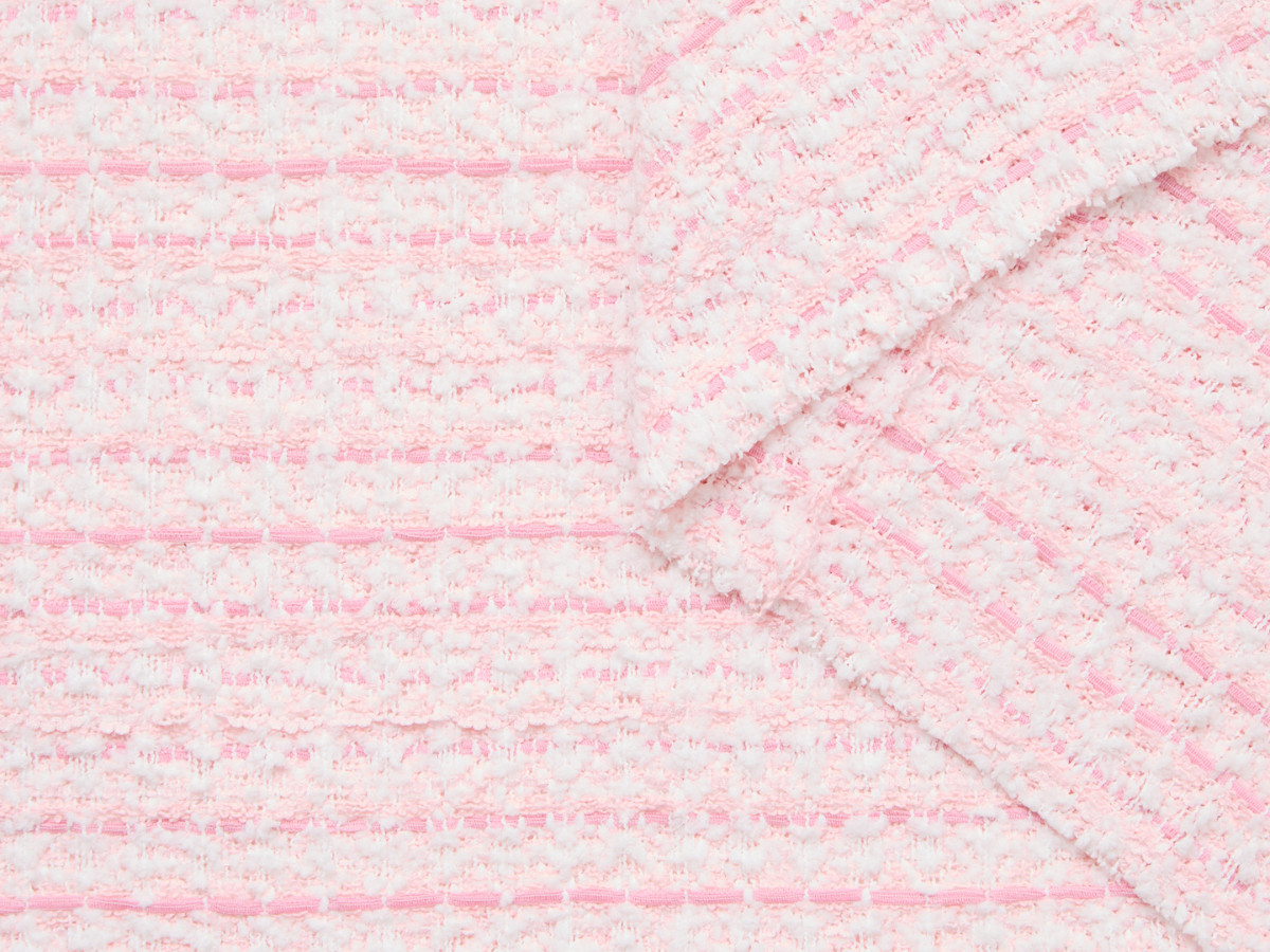 Hoekslaapzetel met opbergkoffer ROXELANE tweed stof