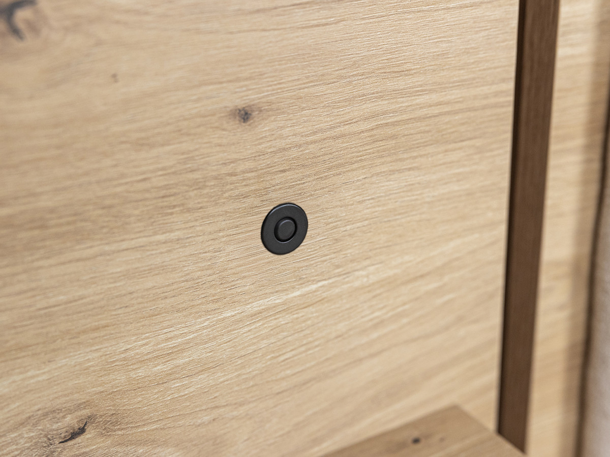 Lit coffre avec leds RYOKAN et chevets intégrés