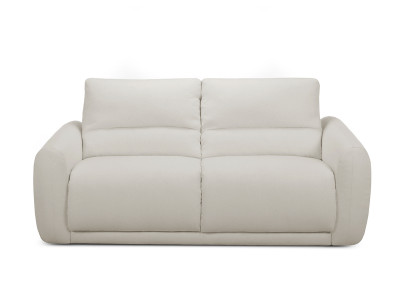 Canapé droit convertible MINORQUE ouverture express tissu chenille