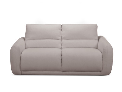 Canapé droit convertible MINORQUE ouverture express tissu chenille