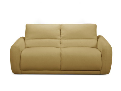 Canapé droit convertible MINORQUE ouverture express tissu chenille